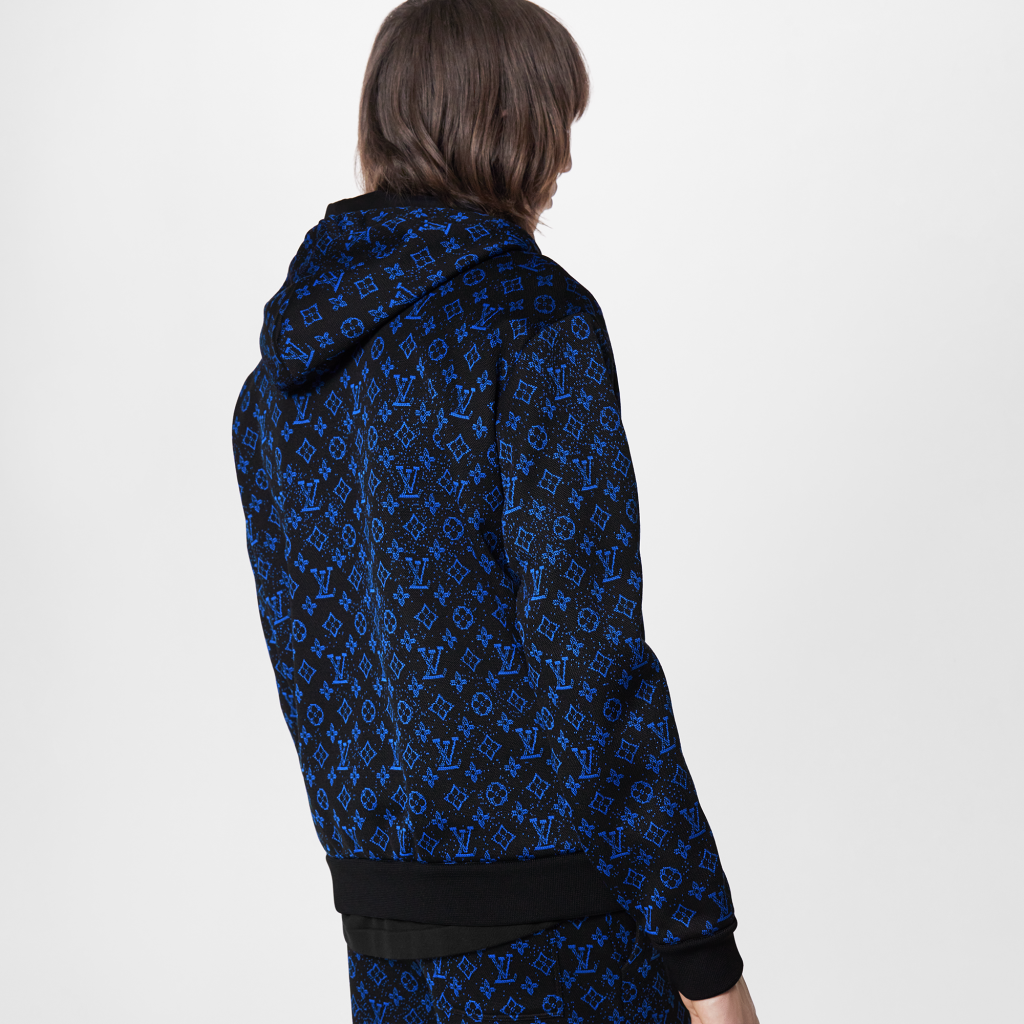 Louis Vuitton Monogram Zip-Through Hoodie